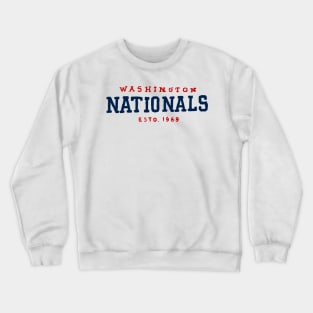 Washington Nationaaaals 07 Crewneck Sweatshirt